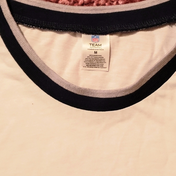 Woman's DALLAS COWBOYS "Poise" White Top (S, M, L) - Picture 3 of 6